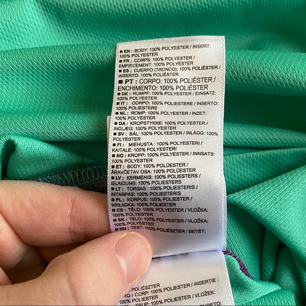 Salomon Green Long Sleeve Workout Shirt - Picture 6 of 6